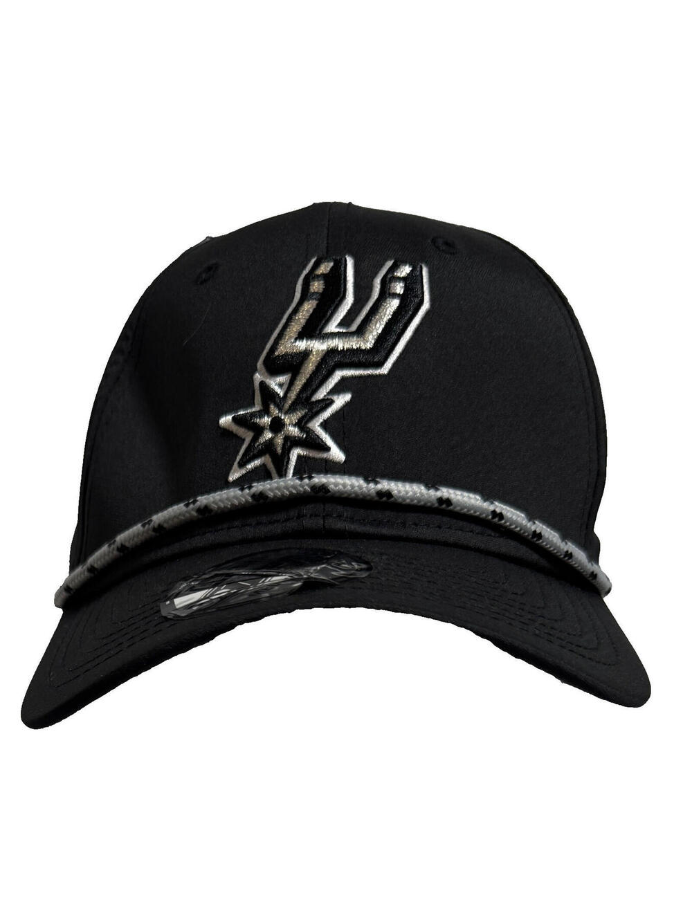 San Antonio Spurs NBA New Era 39Thirty Flex Fit Hat Cap Size Medium - Large NEW